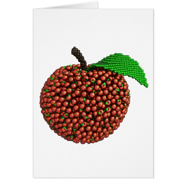 Cartão Apple fez das maçãs (Frente)