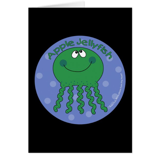 Cartão Apple Jellyfish (Frente)