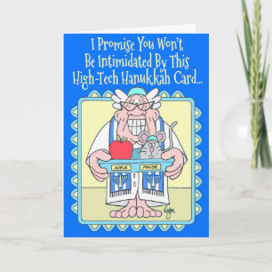 Cartão APPLE MOUSE Hanukkah Card