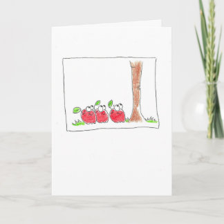 Cartão apples tree Mother's Day