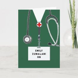 Cartão Apreciação de Enfermeiro