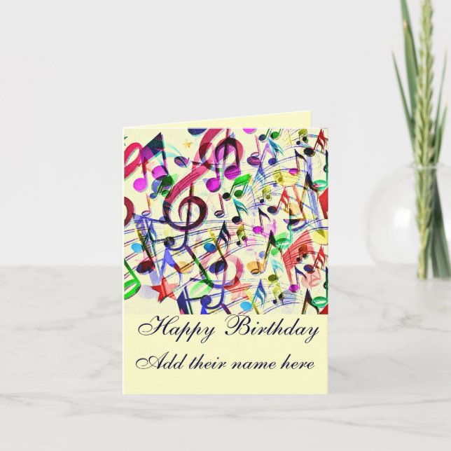 Cartão Apreciação de Música_ (Frente)