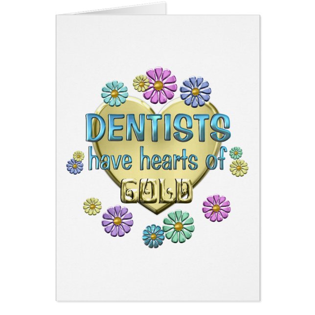 Cartão Apreciação do dentista (Frente)