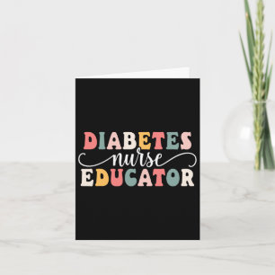 Cartão Apreciação do Educador Enfermeiro da Diabetes