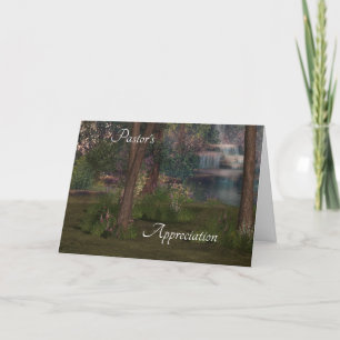 Cartão Apreciação do Pastor