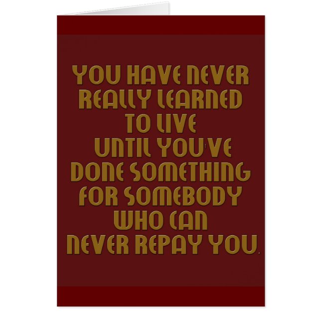 Cartão aprenda viver coleção (Frente)