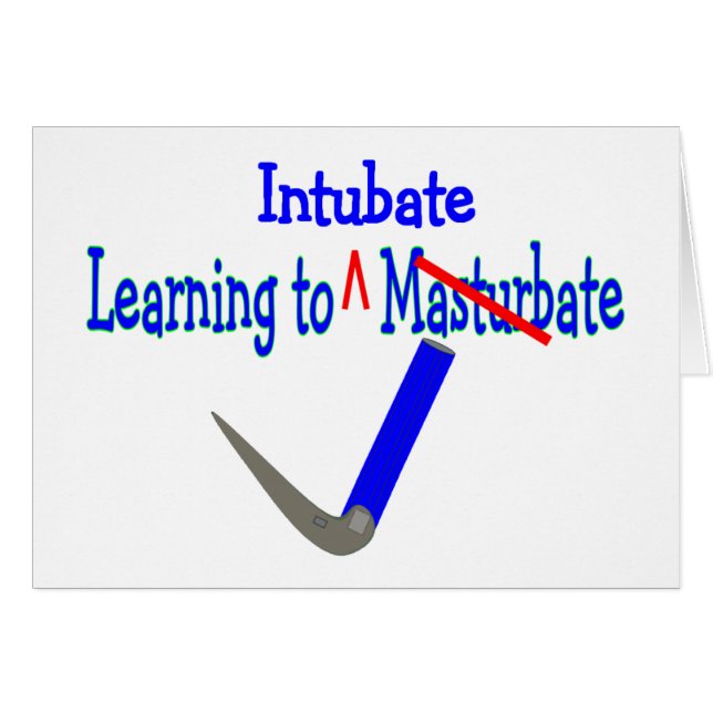 Cartão "Aprendendo presentes respiratórios da terapia de (Frente Horizontal)