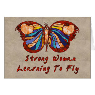 Cartão Aprendizagem voar