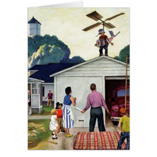 Cartão Aprendizagem voar