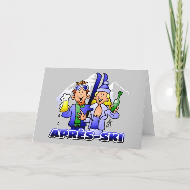 Cartão Après-ski (Frente)