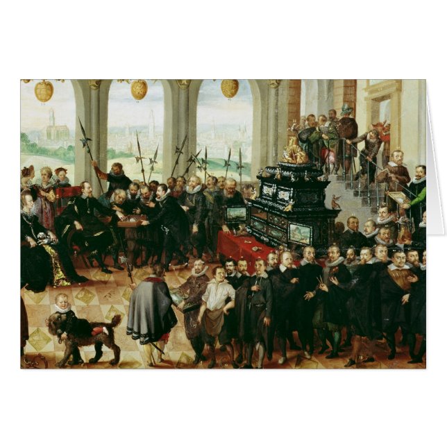 Cartão Apresentação ao duque Phillip II (Frente Horizontal)