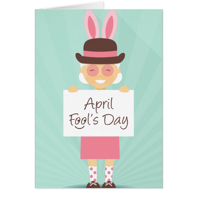 Cartão april fools day (Frente)