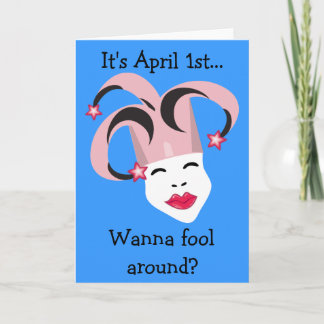 Cartão April Fool's Day Card