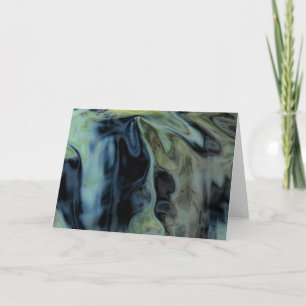 Cartão "April Woods I" Foto de Abstrato Alterada Digitalm