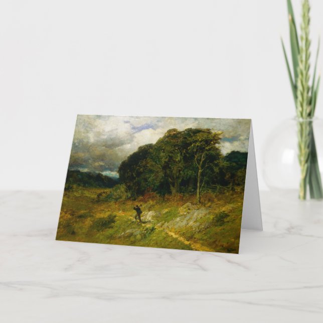 Cartão Aproximando-se da tempestade - Edward Mitchell Ban (Frente)