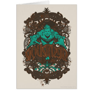 Cartão Aquaman, é a hora do show! Poster