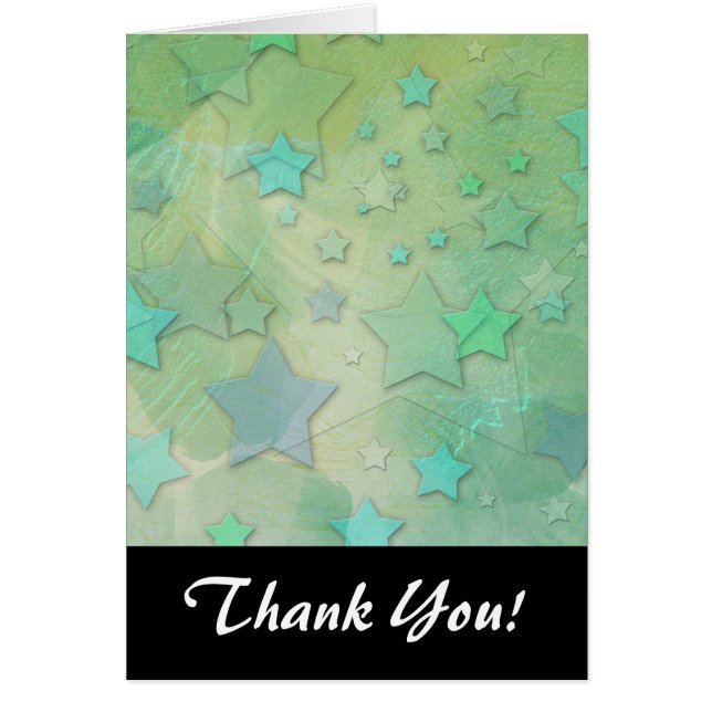 Cartão Aquamarine Fantasy Stars (Frente)