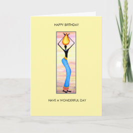 Cartão Aquarela, Maravilha de Arte Africana