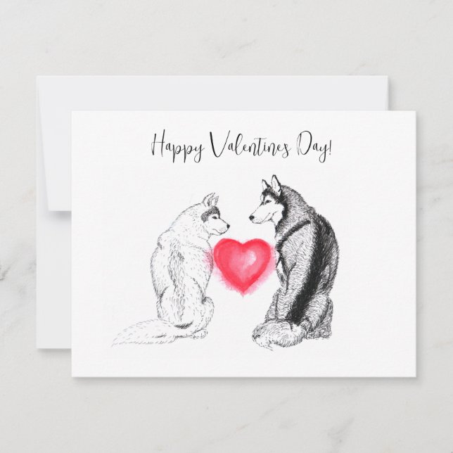 Cartão Aquarela simples e elegante. (Frente)