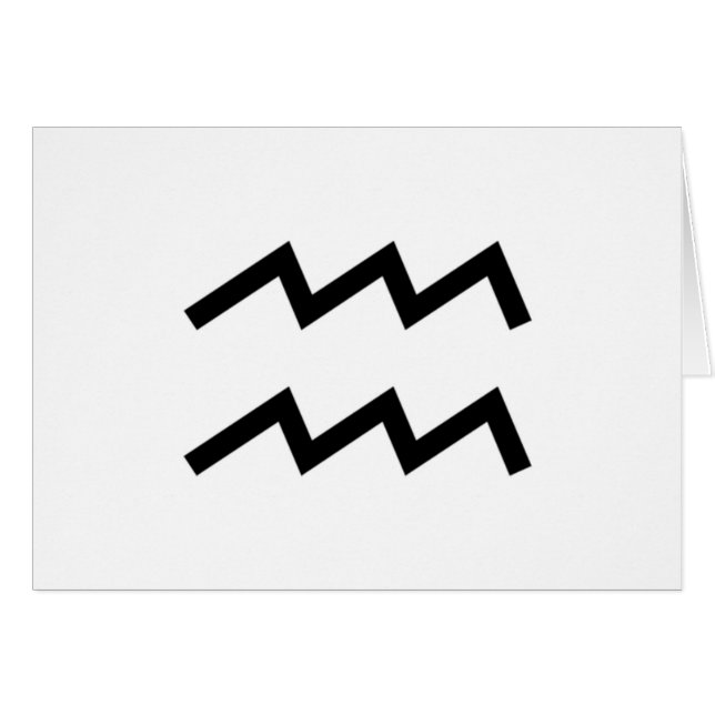 Cartão Aquário (Frente Horizontal)