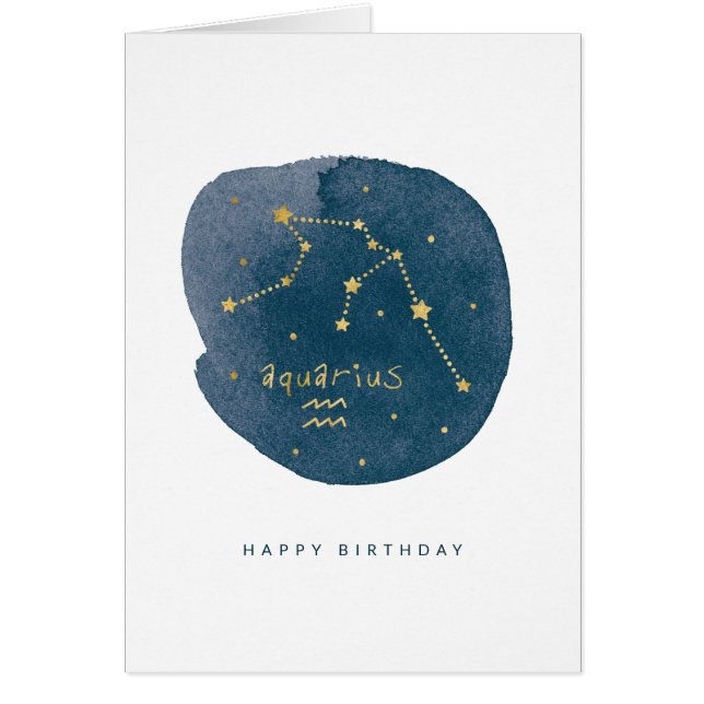 Cartão Aquário (Frente)
