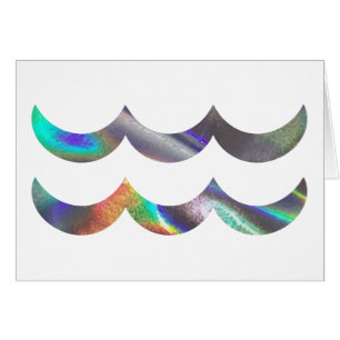 Cartão Aquário holograma