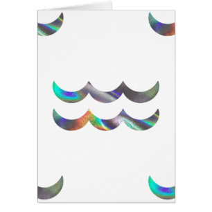 Cartão Aquário holograma