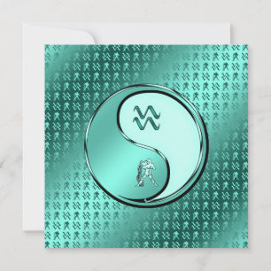 Cartão Aquário, o Barbeador de Água