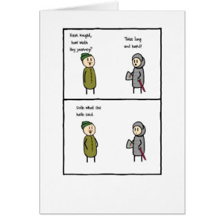 Cartão Aquele é o que disse