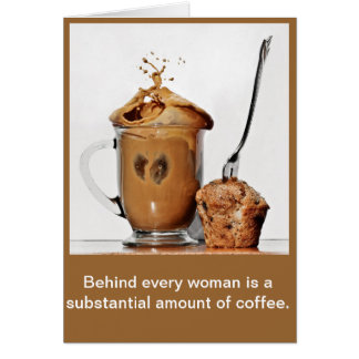 Cartão Aqui está para Mulheres