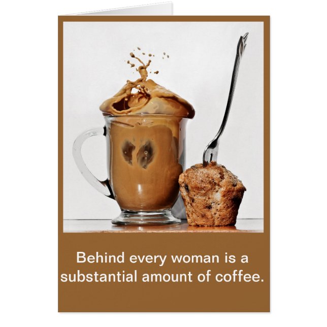 Cartão Aqui está para Mulheres (Frente)