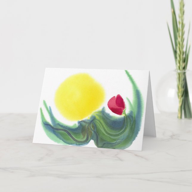 Cartão Aqui vem o placa-mãe do Sol (nº 1) (Frente)