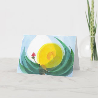 Cartão Aqui vem o Sol, No. 2, Notecard
