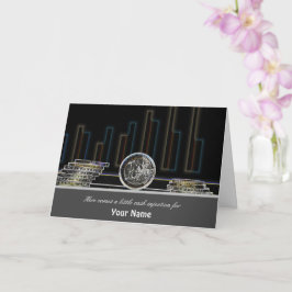 Cartão Aqui vem uma pequena injeção de dinheiro para você