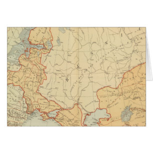 Cartão Aquisições da Rússia na Europa, Ásia Central