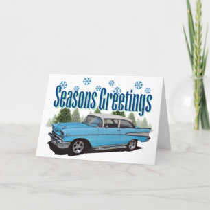 Cartão Ar de Bel 1957 com neve