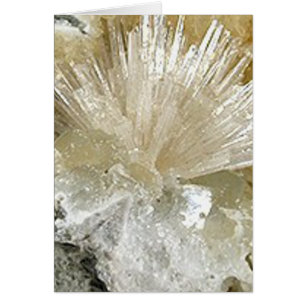 Cartão Aragonite e Quartz
