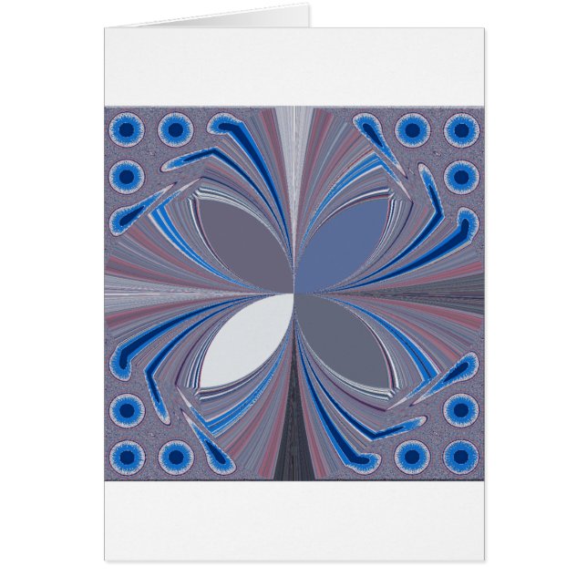 Cartão Aranha azul (Frente)