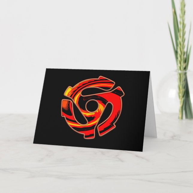 Cartão Aranha de 45 RPM (Frente)