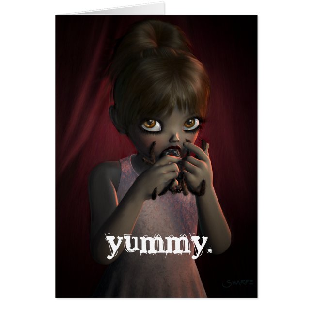 Cartão Aranha saboroso (Frente)