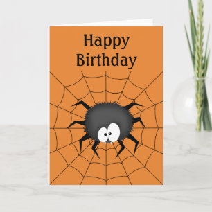 Cartão Aranha, Web, feliz aniversario