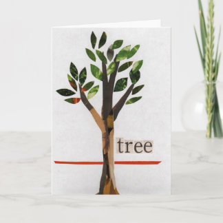 Cartão Arbor Day Tree Greeting Card