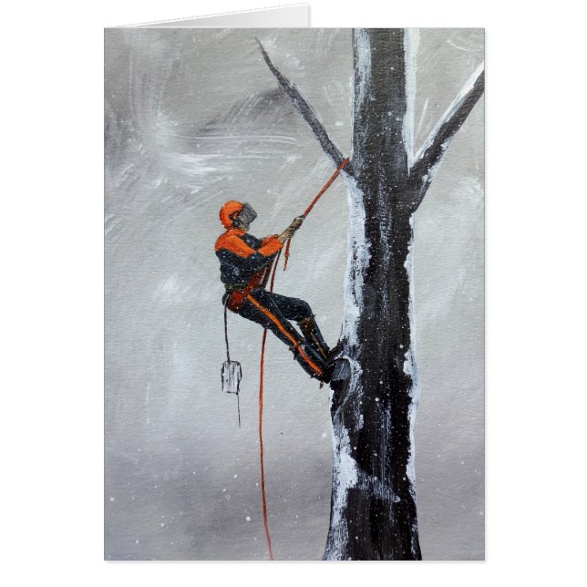 Cartão Arborista Long Haul Husqvarna (Frente)