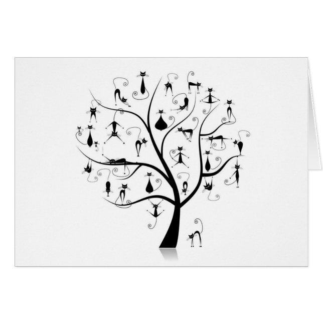 Cartão Arbre àchat (Frente Horizontal)