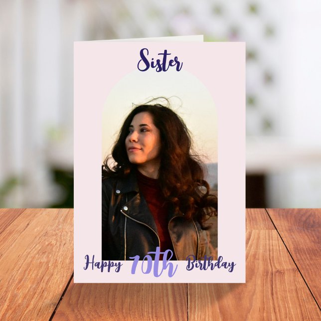 Cartão Arca de Fotografias Rosa-Rosa de Aniversário da Ir (Criador carregado)