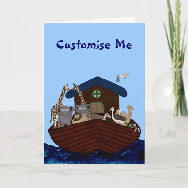 Cartão Arca de Noah (Frente)