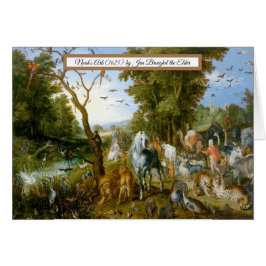 Cartão Arca de Noah