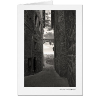 Cartão Arcada, San Gimignano