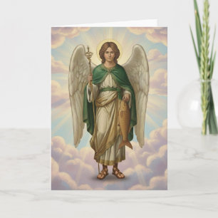 Cartão Arcanjo Anjo Rafael