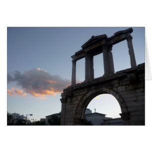 Cartão arch hadrian dusk